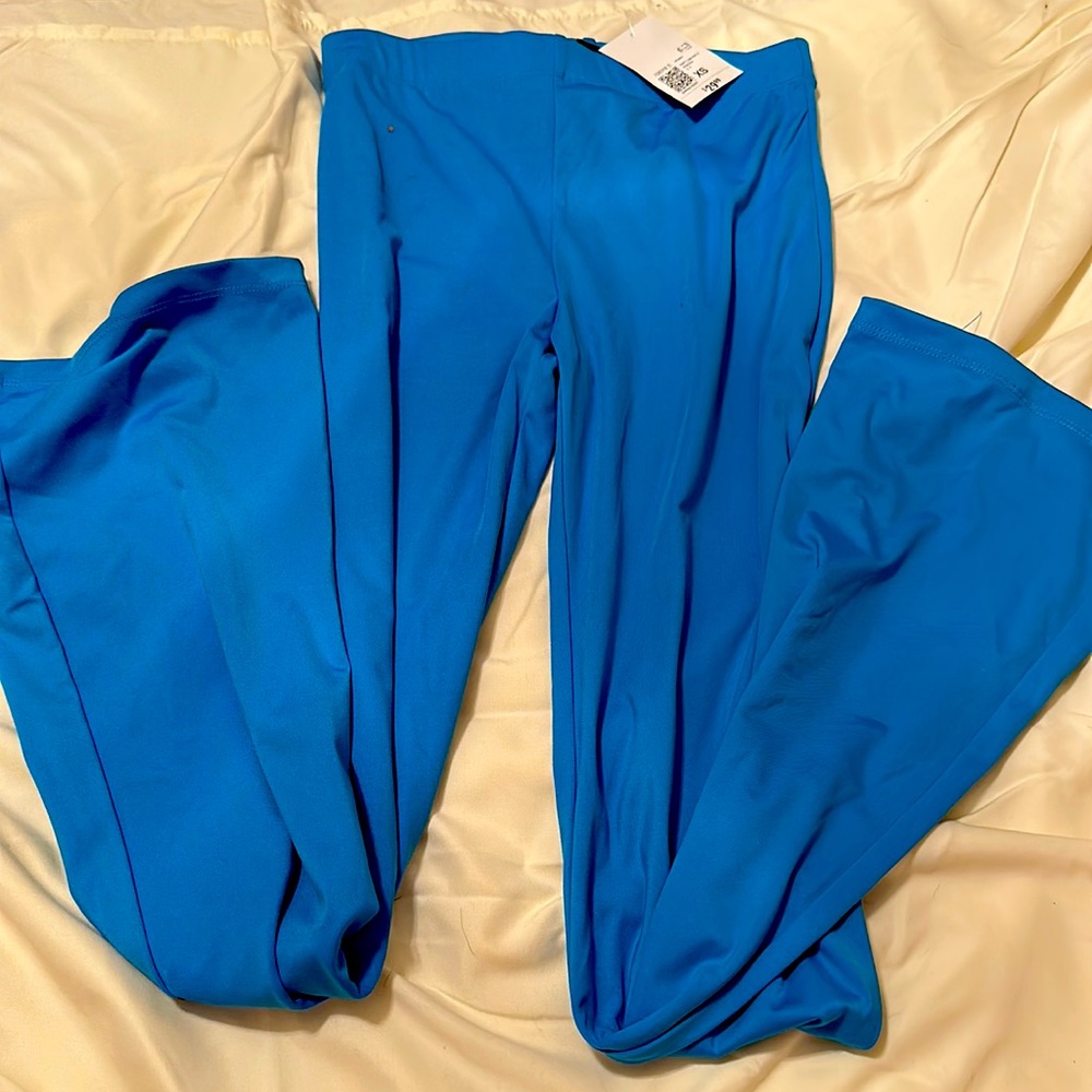 Forever 21 bell- bottom leggings